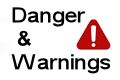 Adelaide CBD Danger and Warnings